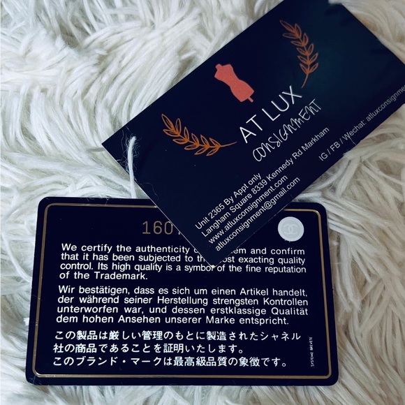 SOLD Authentic CHANEL Small Deauville Shopping Tote - Picture 9 of 9